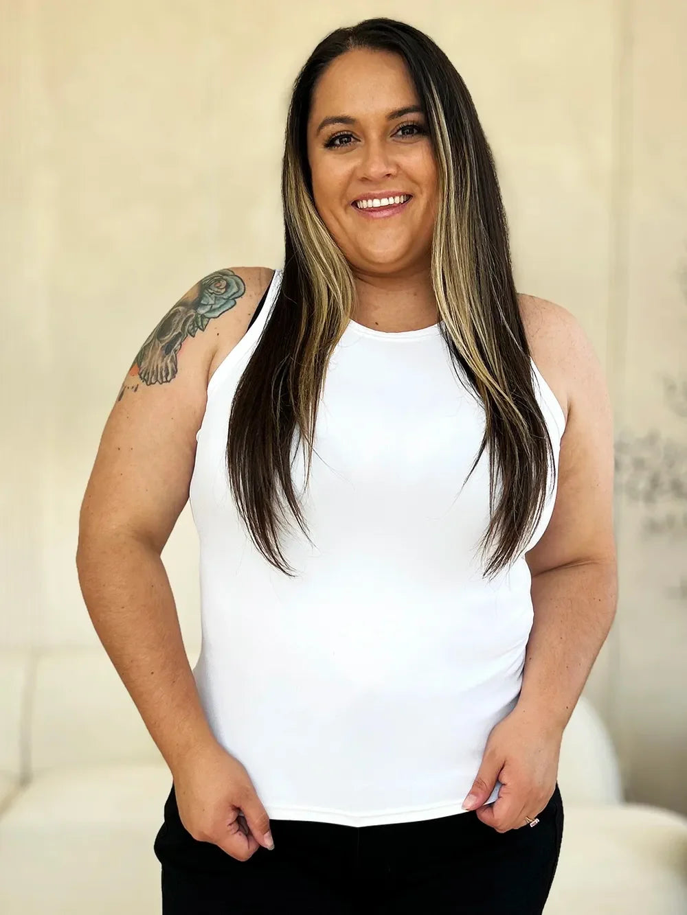 Basic Bae Full-Size Round Neck Slim Fit Tank Top