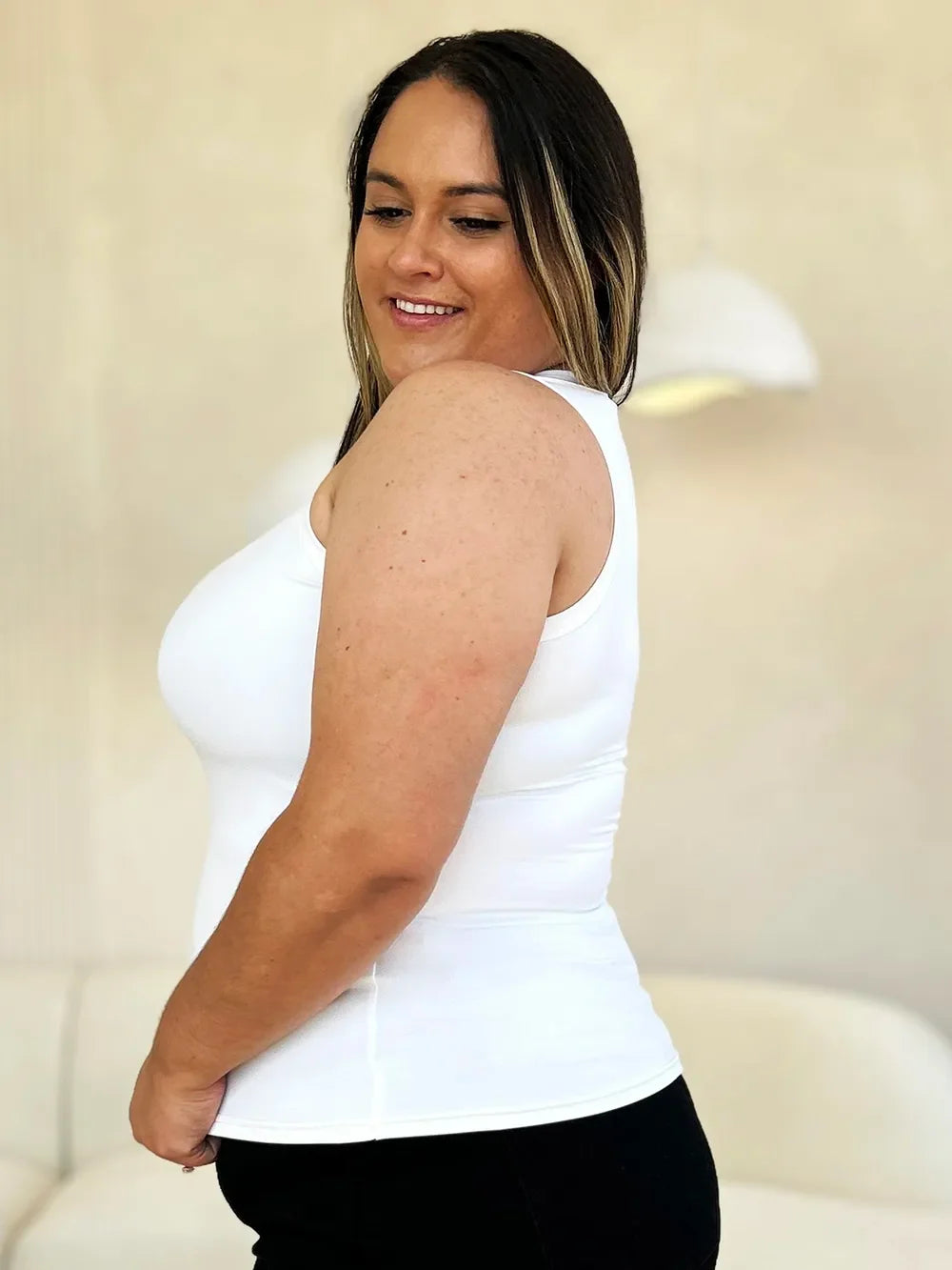 Basic Bae Full-Size Round Neck Slim Fit Tank Top