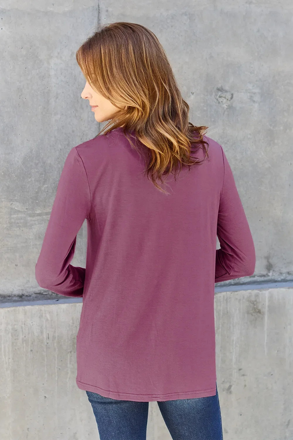 Basic Bae Full Size round Neck Long Sleeve Top