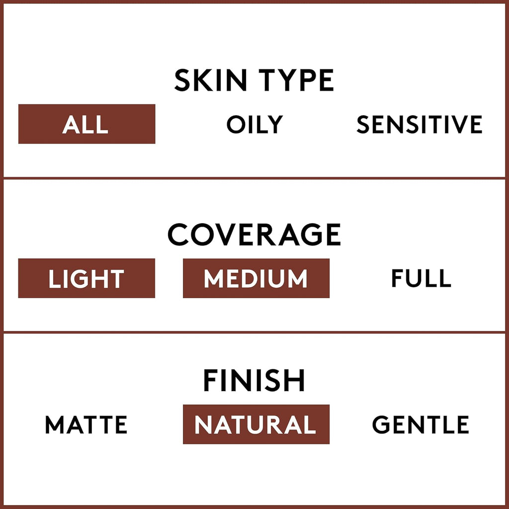 Clean Makeup Foundation - Creamy Natural 120, 1 oz (Packaging May Vary)
