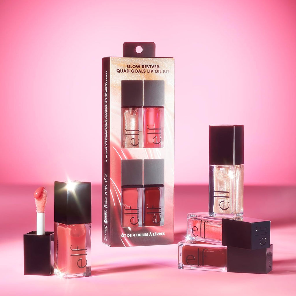 Glow Reviver Lip Oil Quad Set